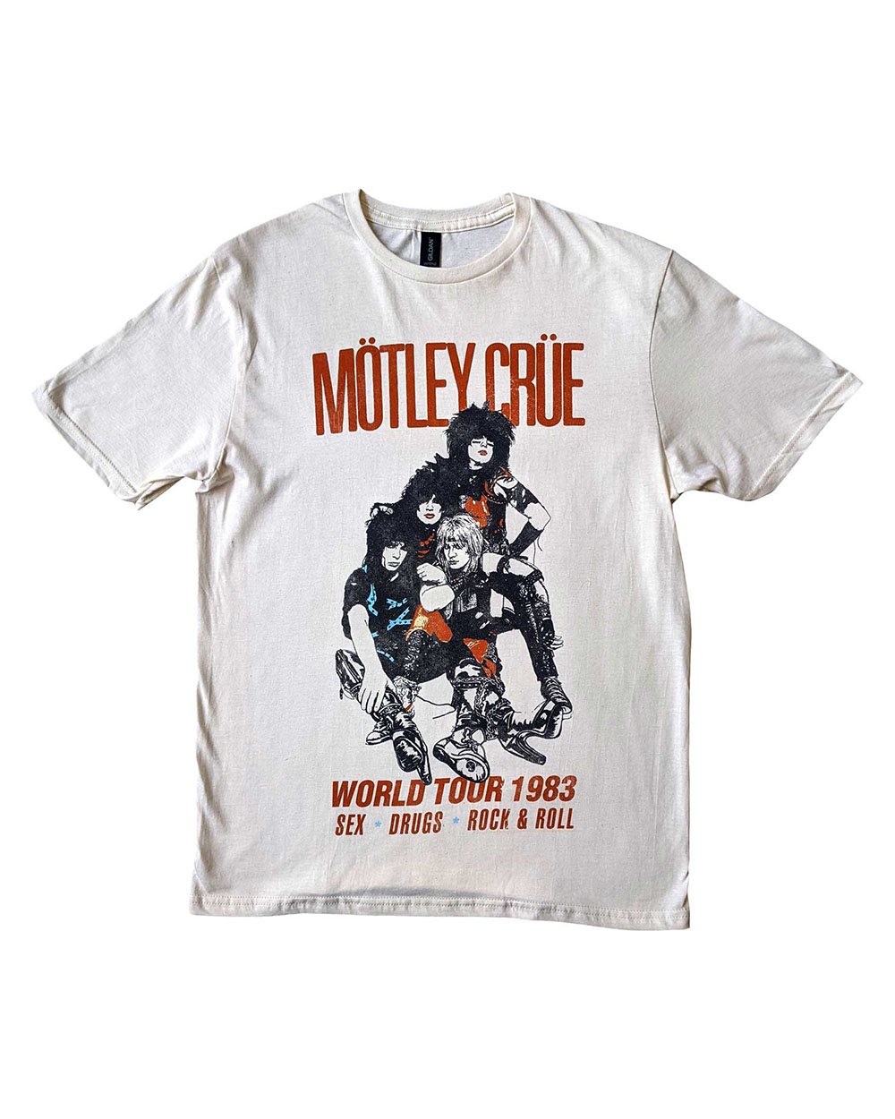 Motley Crue – World Tour Vintage Tシャツ -